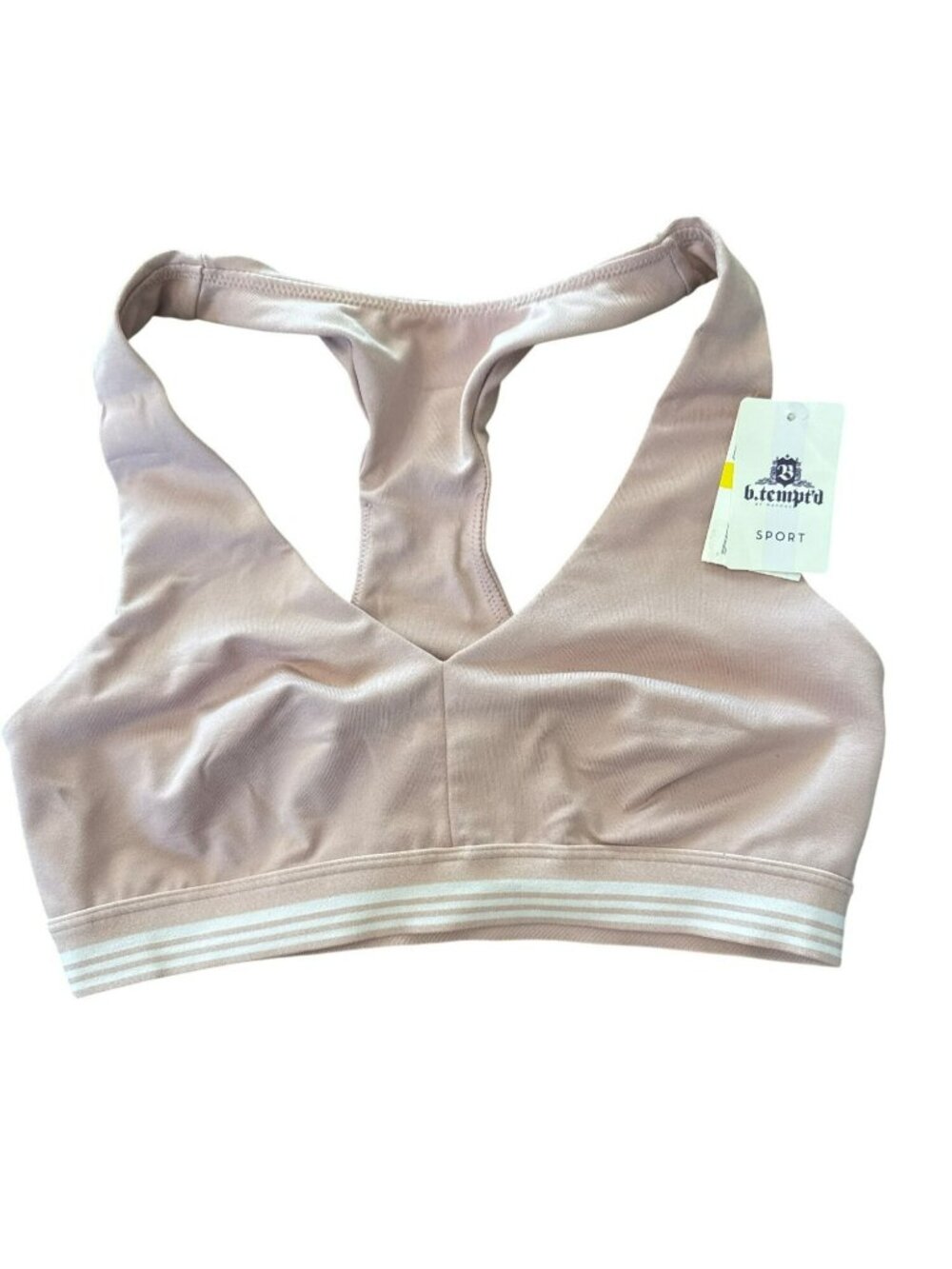 b.tempt'd by Wacoal b.active Sport Bralette M Medium NWT Pink 910505